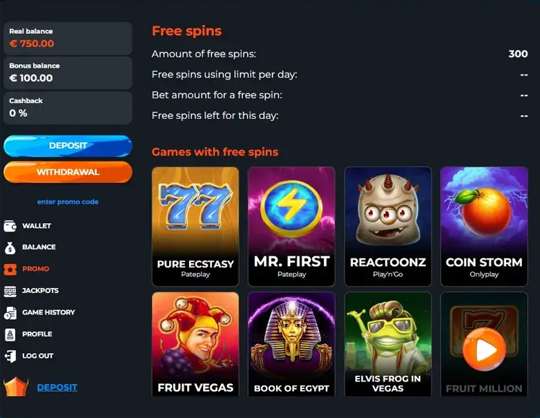 Rakoo casino deposit bonus